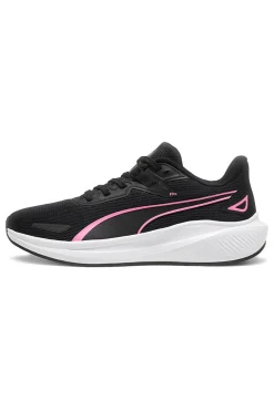 Donna PUMA – Skyrocket Lite – Schwarze Laufschuhe mit rosa Details