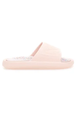 2T2L Rosa Gummi-Slipper mit breitem, verziertem Fußbett 1055 ROSE Discount