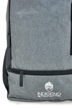 INDIGENO METROPOLITANO Rucksack mit PC-Halterung Metropolitan Indigenous Grey 21105