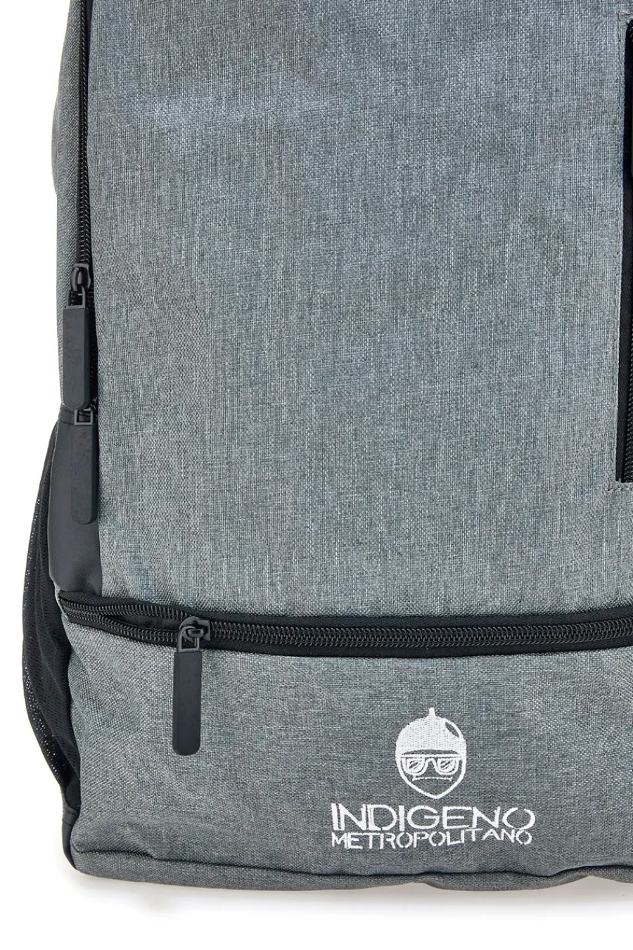 INDIGENO METROPOLITANO Rucksack mit PC-Halterung Metropolitan Indigenous Grey 21105