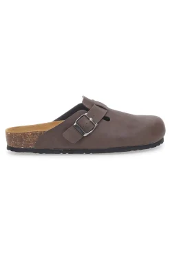 Uomo BIOMODEX Sabot con fibbia e sottopiede in pelle 32950