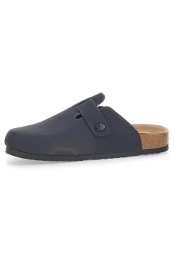 Donna SUPERGA Sabot con Fibbia e Plantare Preformato in Pelle S11U700