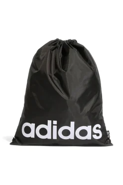 Donna ADIDAS Sacco Zaino Nero LINEAR GYMSACK