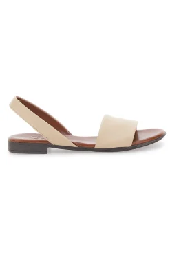 PITTARELLO LOOK Sandali Bassi Flat Sand In Pelle 2251 SABBIA Sale
