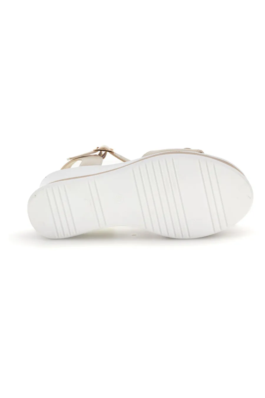 ENERGY Sandali beige con zeppa e memory soft E804 Best