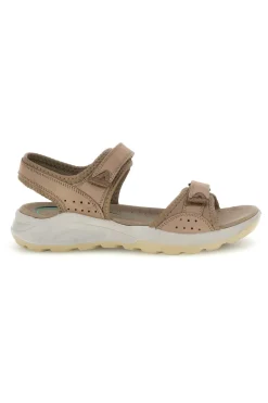 FLY DINAMIC Sandali beige in vera pelle con plantare anatomico 6 FD41 SABBIA Sale