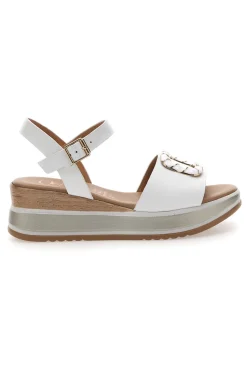 PITTARELLO CLASS Sandali bianchi con platform 192 BIANCO Hot