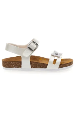 PITTARELLO BIO Sandali bianchi con strass 257A010SR