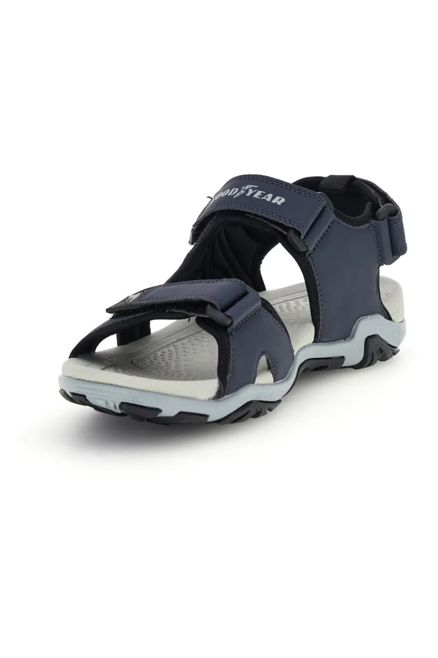 Uomo GOODYEAR Sandali blu con chiusure regolabili GY31048
