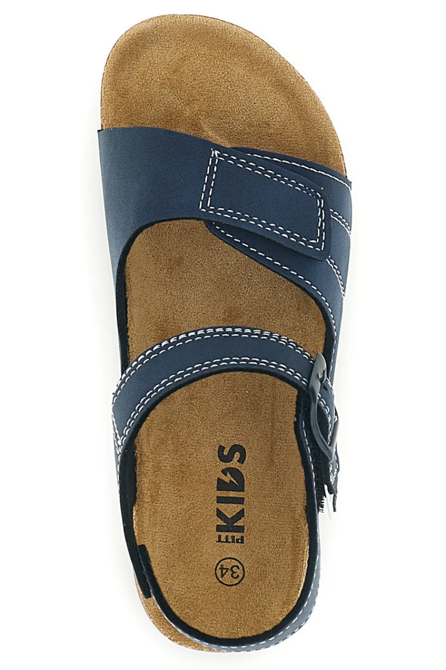 PITT KIDS Sandali blu con doppio strappo 14604