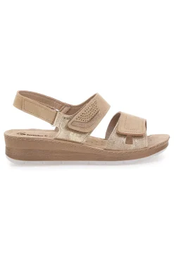 INBLU ali Blu con Fascia a Velcro e Sottopiede in Pelle 61 FC Discount