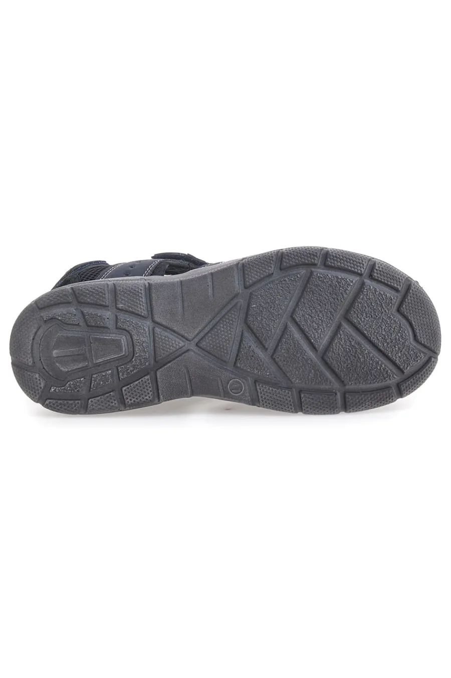 Uomo CANGURO Sandali blu con punta chiusa e velcro CA1013