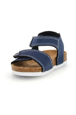 PITT KIDS Sandali blu con strappi 14128