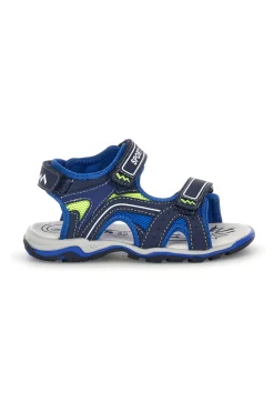 PITT KIDS Sandali blu con strappi 15115