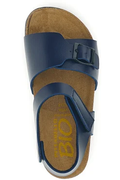 PITTARELLO BIO Sandali blu con strappo 257A080SR