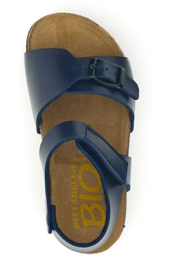 PITTARELLO BIO Sandali blu con strappo 7A080SR