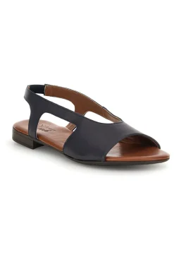 PITTARELLO LOOK Sandali blu con tomaia in vera pelle 225620 NAVY Hot