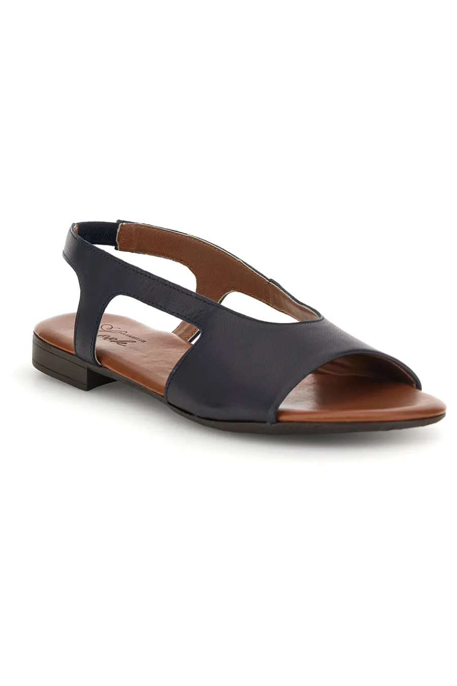 PITTARELLO LOOK Sandali blu con tomaia in vera pelle 225620 NAVY Hot