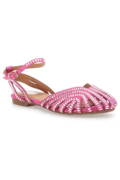 Donna THE FIRST Sandali Cage 1807 Fucsia