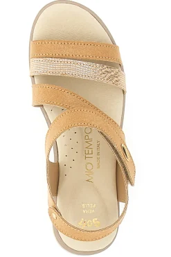 MIO TEMPO Sandali Comfort Cammello 543081 CAMEL Outlet