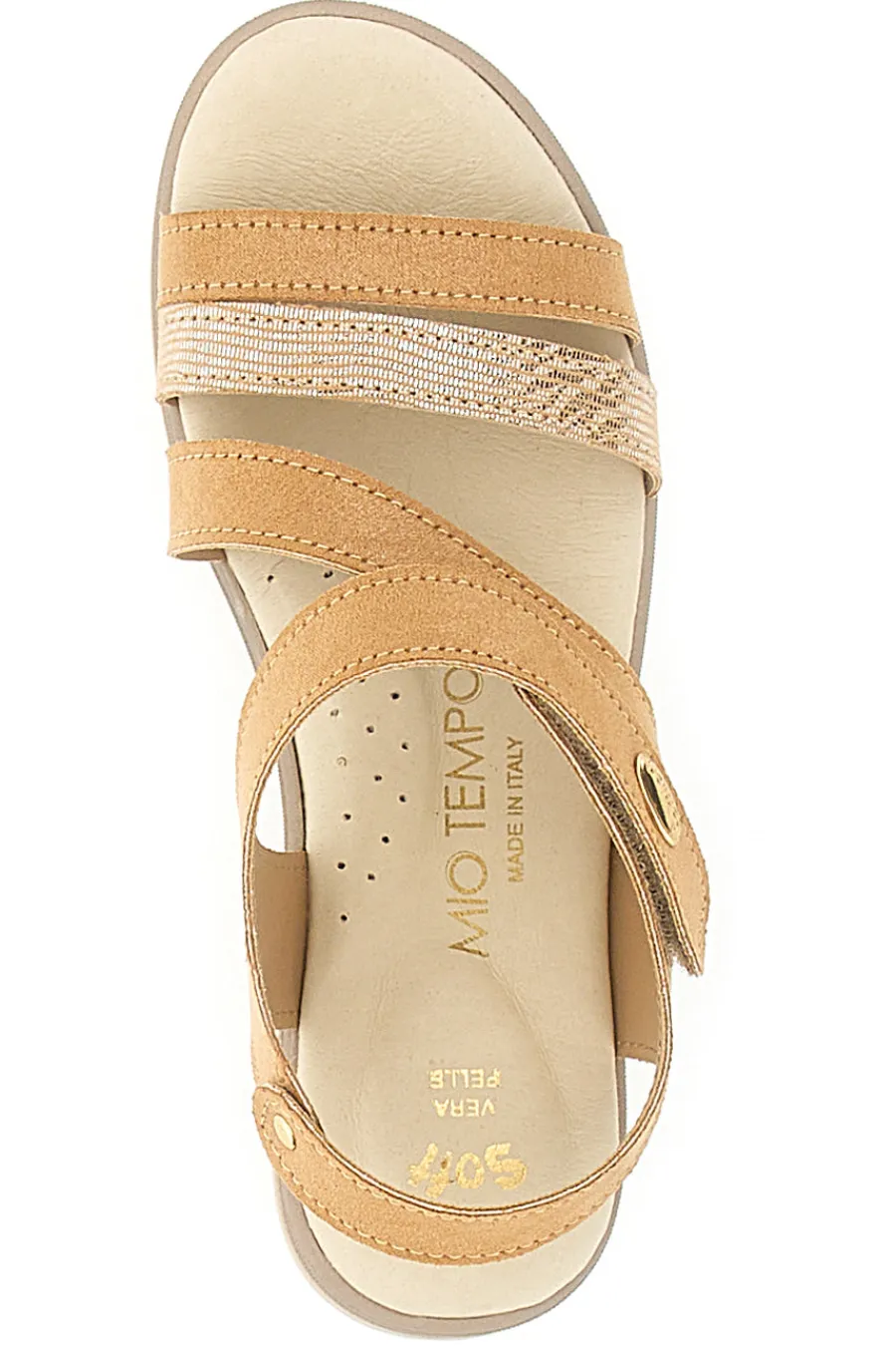 MIO TEMPO Sandali Comfort Cammello 543081 CAMEL Outlet