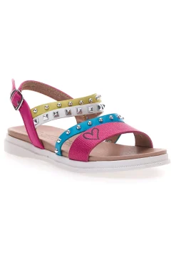SWEET YEARS Sandali con borchie colorati 8363