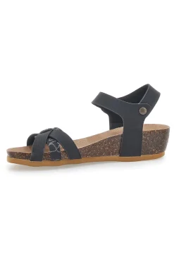 BIO UP Sandali con Cinturino Neri 22307 Online