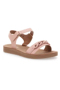 PITT KIDS Sandali con Cinturino Rosa e Catenella 18150