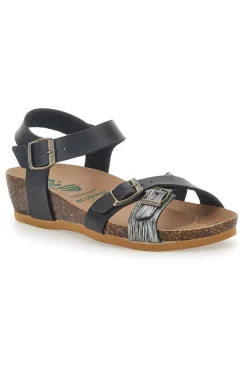 BIO UP Sandali con Fibbie Neri 22310 NERO Hot