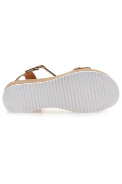 MIO TEMPO Sandali con Platform Marroni 4198 Discount