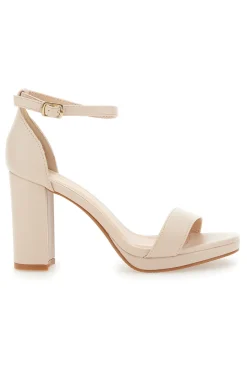 LE HAVRE PARIS Sandali con Tacco 1 BEIGE Discount