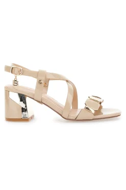 LAURA BIAGIOTTI Sandali con Tacco 8098 Nude Outlet