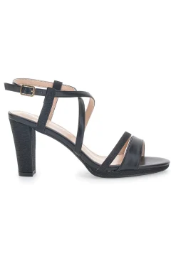 FIRST LADY Sandali con Tacco Neri 421 NERO Outlet