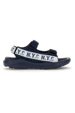 Uomo COTTON BELT Sandali Offside Blu