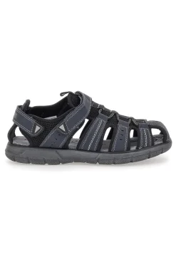 Uomo CANGURO Sandali Fisherman Blu Con Strappo 1013