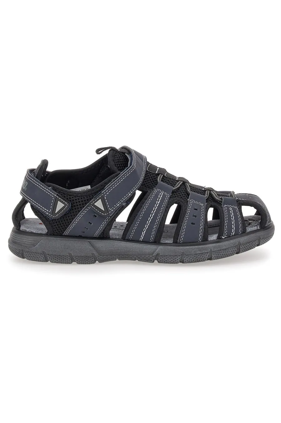 Uomo CANGURO Sandali Fisherman Blu Con Strappo 1013
