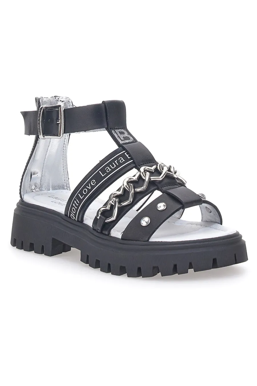 LAURA BIAGIOTTI Sandali Fisherman Neri 9024