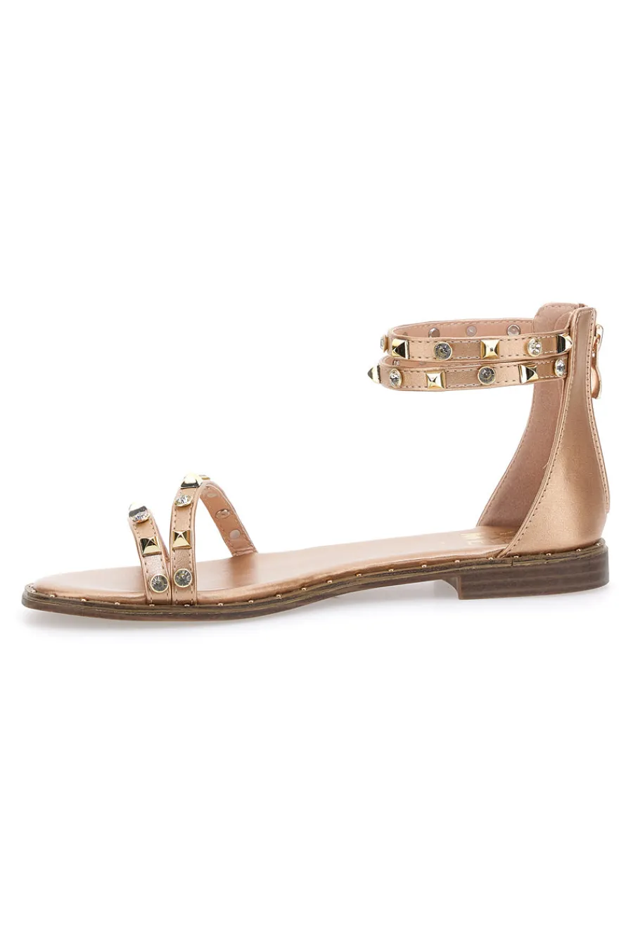 ME u0026 ME Sandali Flat Oro Rosa Con Borchie Me & Me 25 ROSA ORO Online