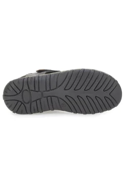 Uomo PITTARELLO ECO Sandali Grigi in Vera Pelle 3004
