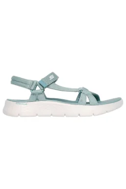 SKECHERS Sandali Impermeabili Azzurro con Cinturino Regolabile GO WALK® Flex Sandal - Sublime SAGE New