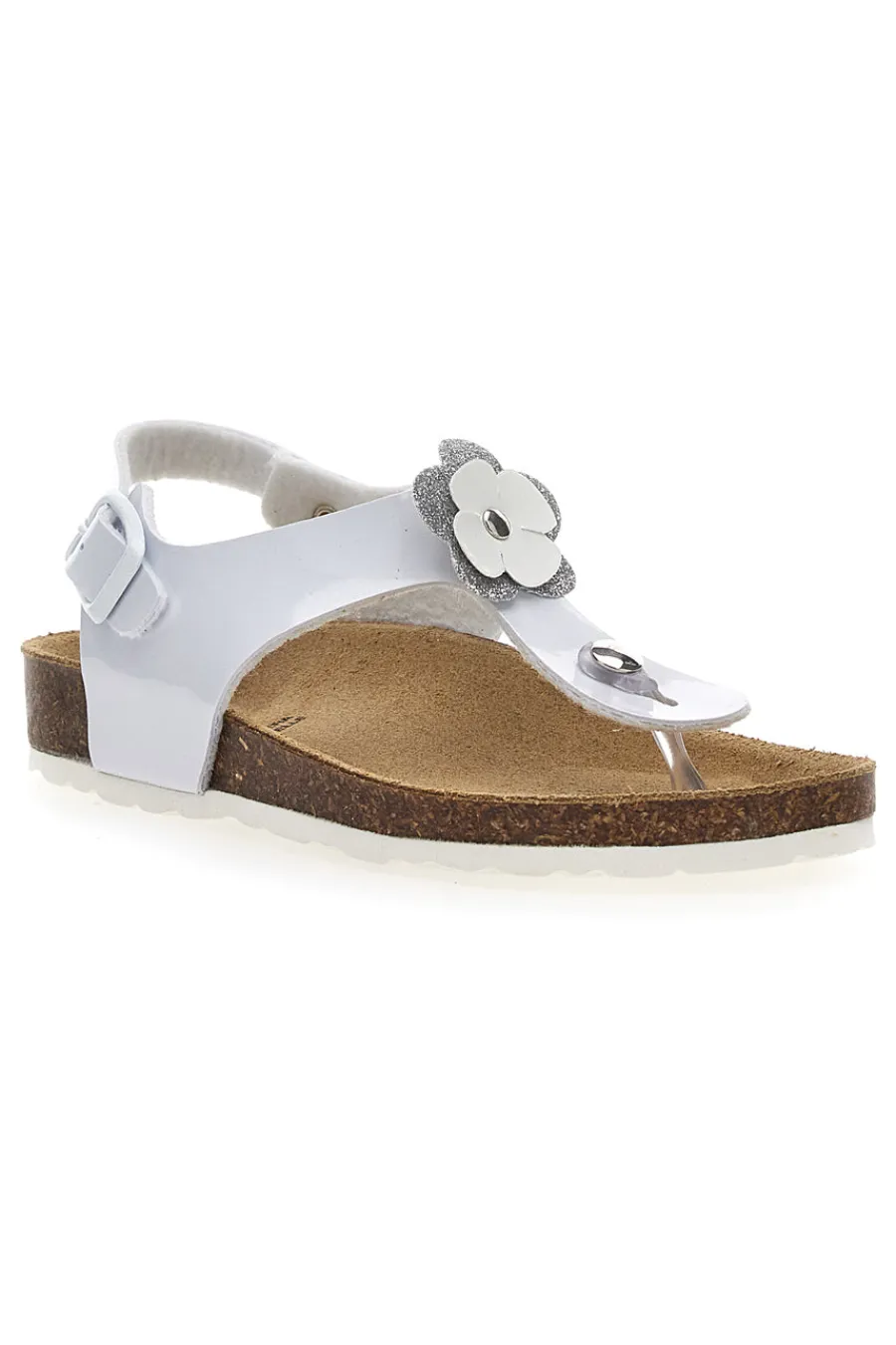 PITT KIDS Sandali Infradito 45264 Bianchi
