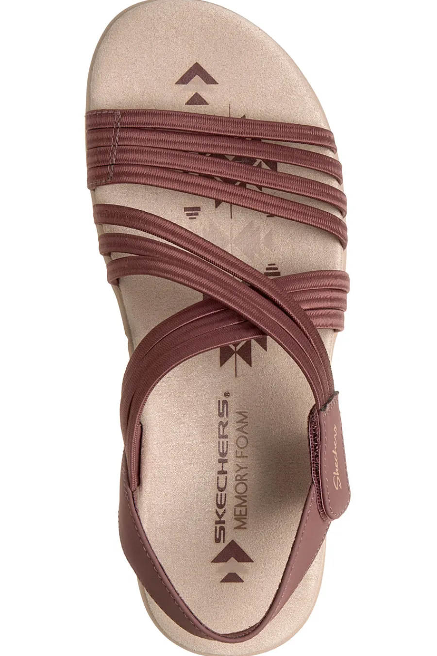 SKECHERS Sandali con fasce elastiche REGGAE SLIM SUNNYSIDE 2.0 MALVA Sale