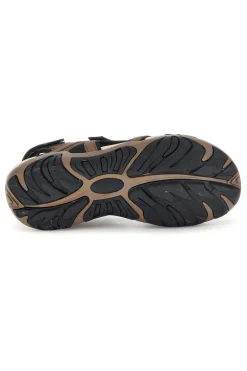 Uomo GOODYEAR Sandali marroni con chiusure regolabili GY31048