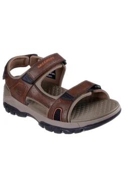 Uomo SKECHERS Sandali marroni Tresmen Hirano