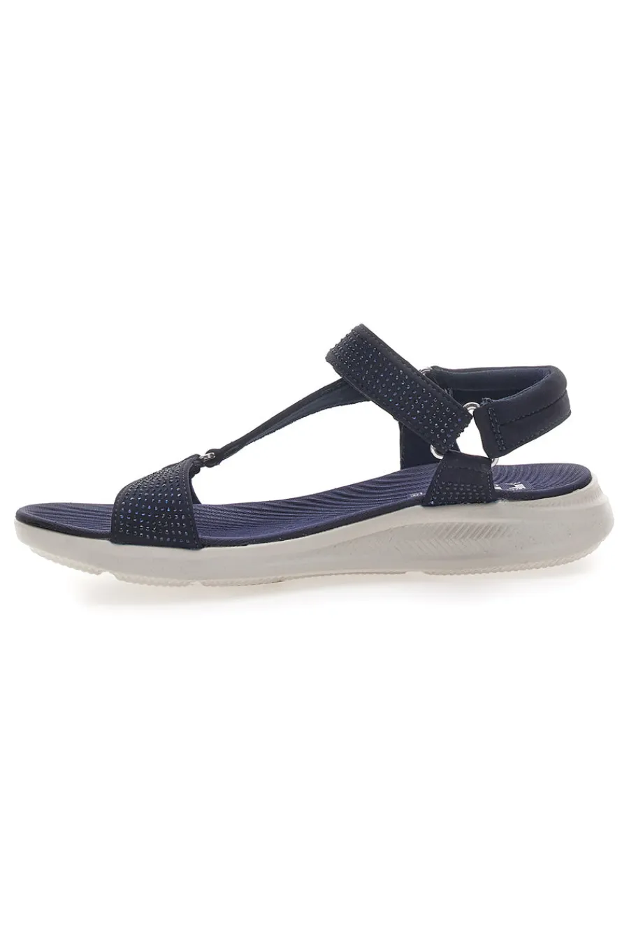 FIRST ACTIVE Sandali con Tomaia Elastica Effetto Corda THE 6 NAVY Hot