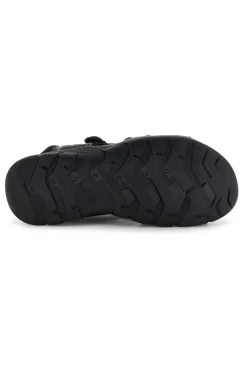 Uomo JERPOINT Sandali neri con strappi in velcro CN20