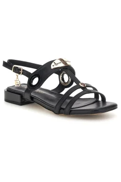 LAURA BIAGIOTTI Sandali neri con tacco basso e cinturino 9720 NERO Best