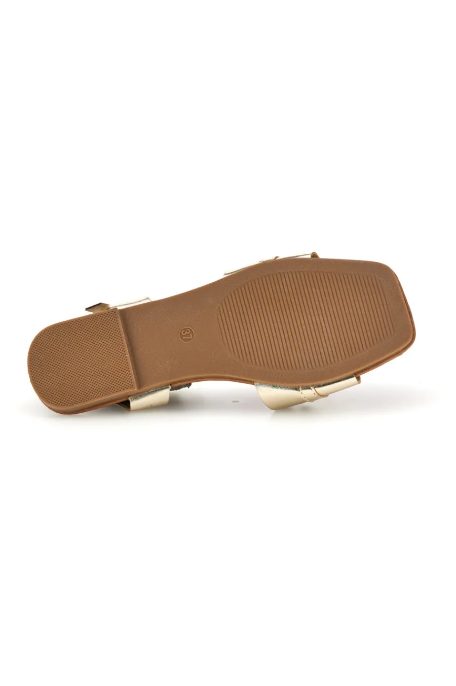 THE FIRST CHIC Sandali oro con morsetto PREA3595 PLATINO Discount