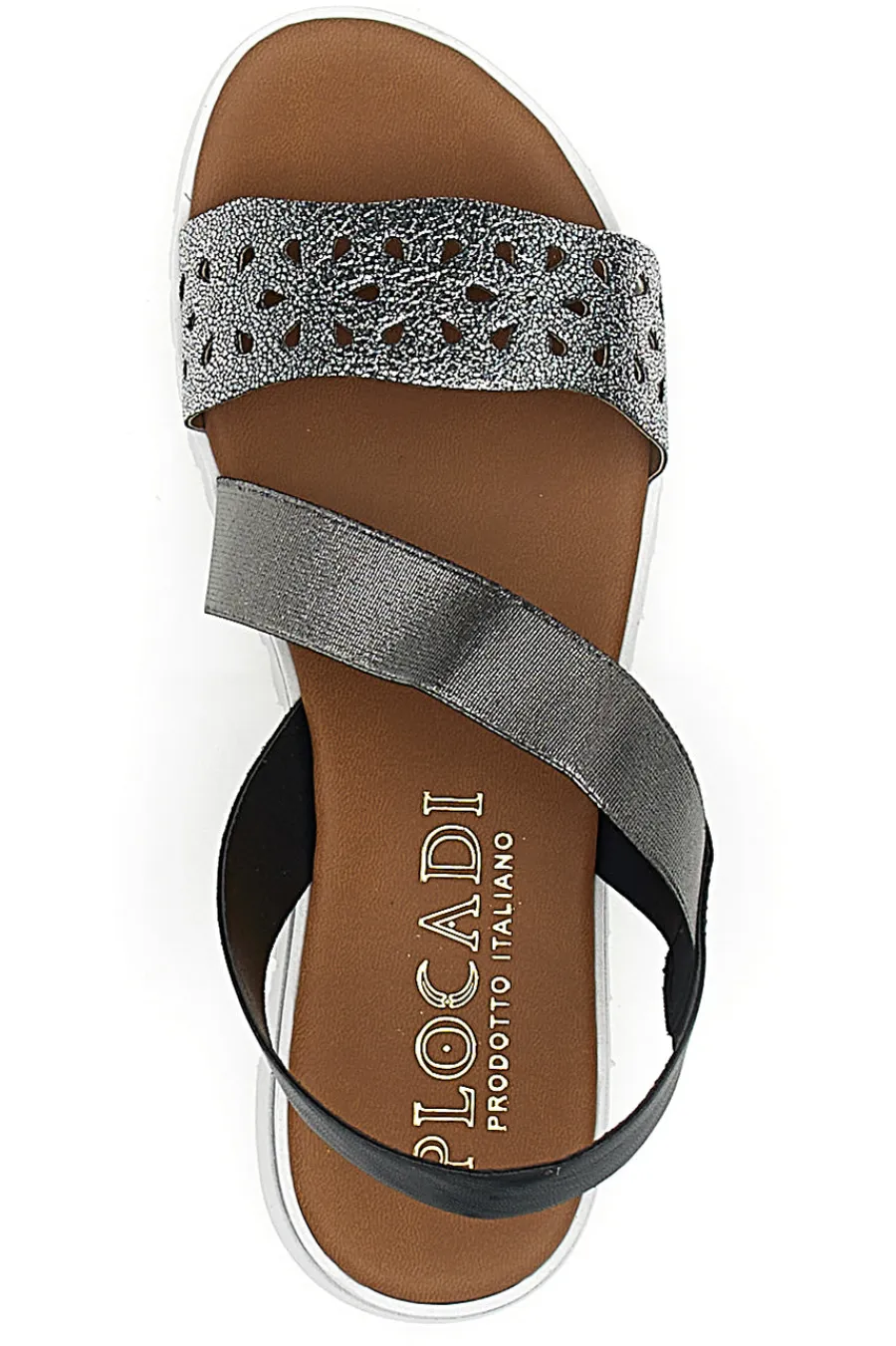 PLOCADI Sandali Piombo Made in Italy 013 Sale