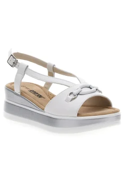 ENERGY SANDALI PLATFORM BIANCHI E477